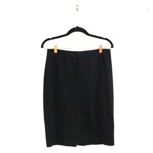 Black pencil skirt